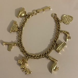 New Orleans Souvenir Charm Bracelet